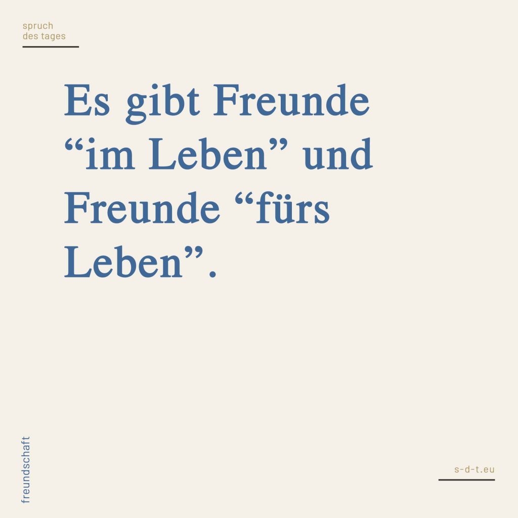 Freundschaft Sprüche So unterschiedlich wie deine Freundschaften