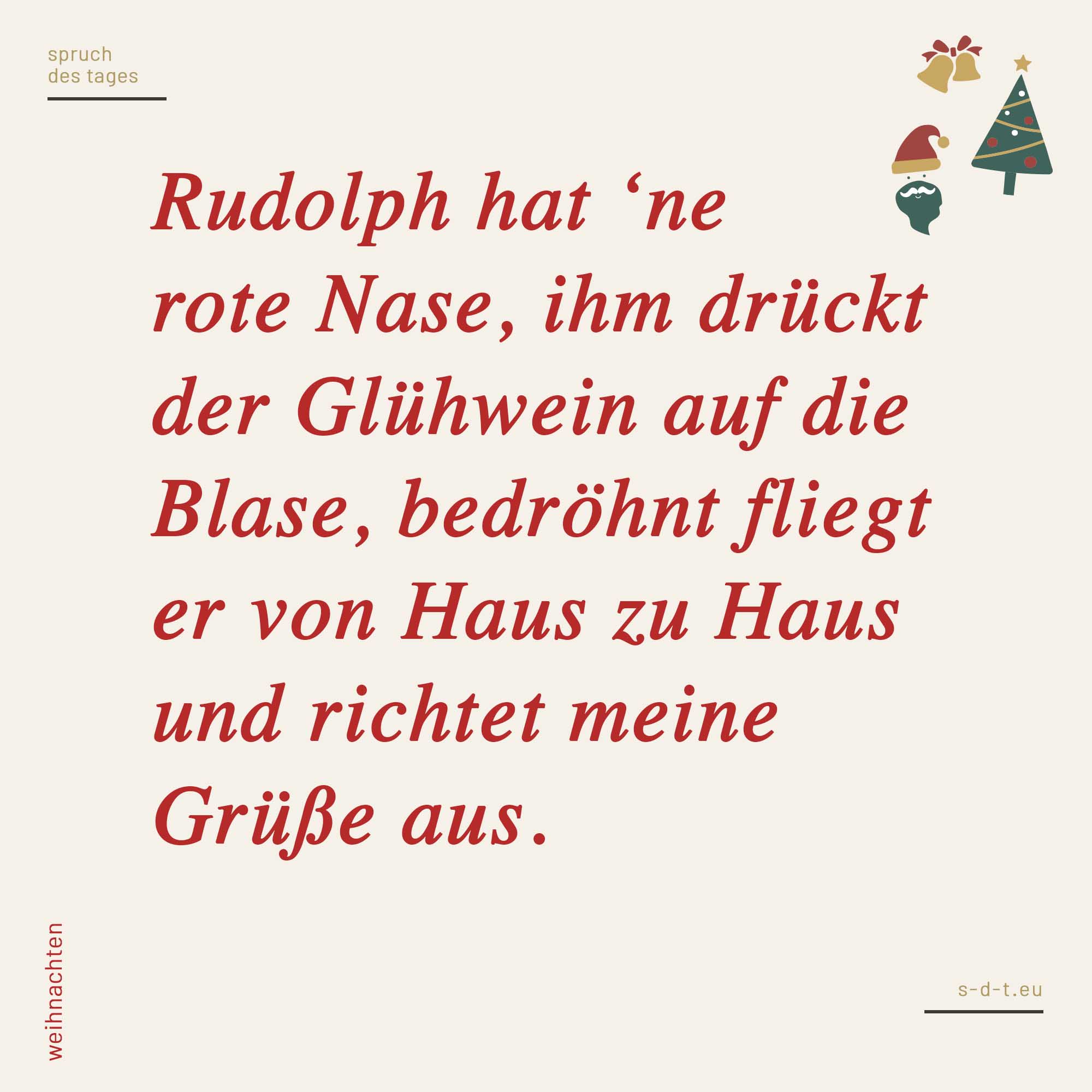 Weihnachtssprüche | Besinnlich, lustig oder schön: Spruch des Tages