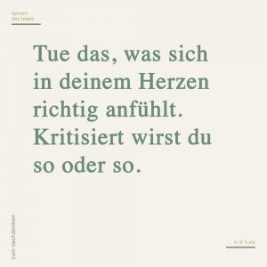 Sprüche zum Nachdenken Spruch des Tages [2019]